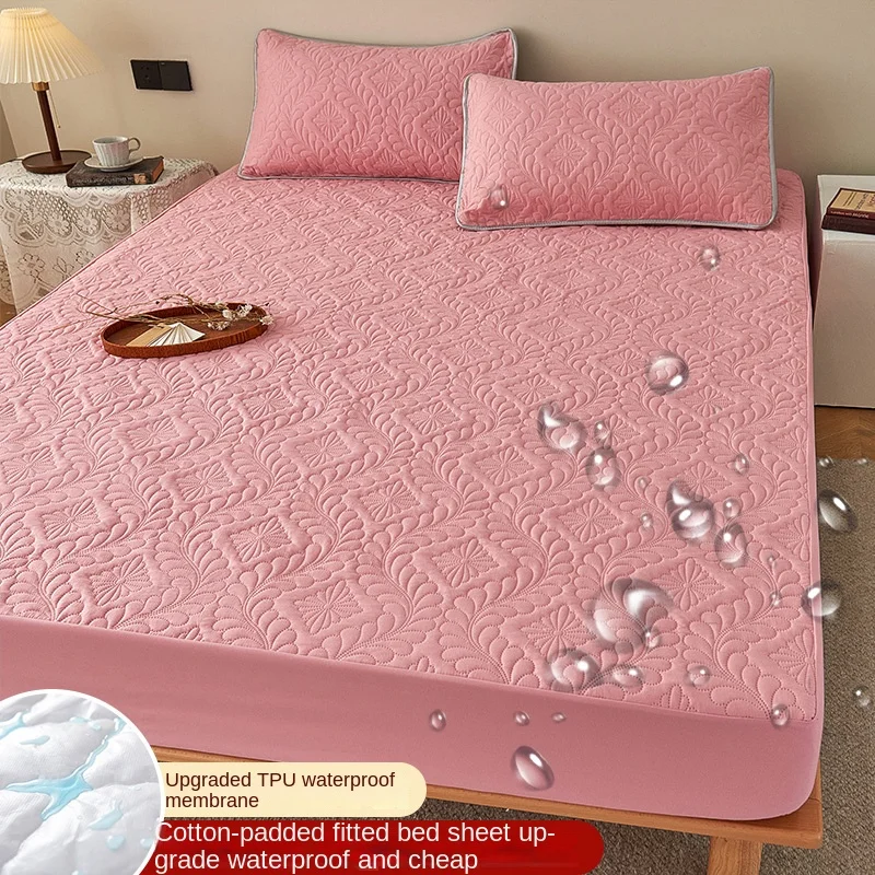 Coprimaterasso impermeabile coprimaterasso elastico copriletto matrimoniale  stampato copriletto per Queen King Size 160/140x200cm - AliExpress