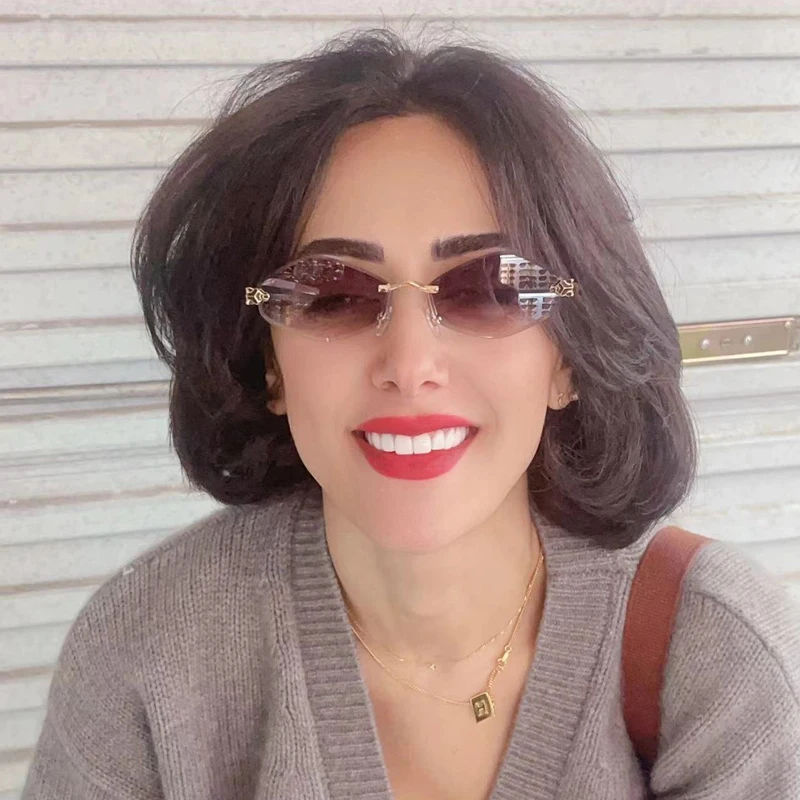 

0443S Fashion Luxury Brand Designer Square Alloy sunglasses Men Women Anti Glare Shades UV400 eyeglasses SUN GLASSES