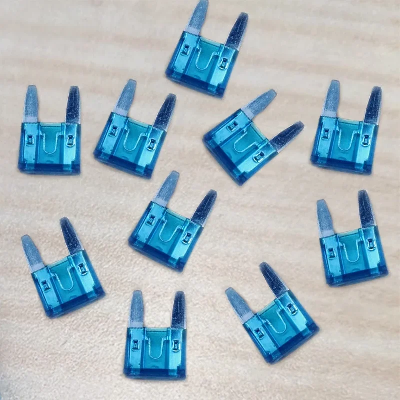 10/100pcs Aluminum Standard Blade Fuse 15A ATO/ATC Fuse Kit For Car Boat Auto