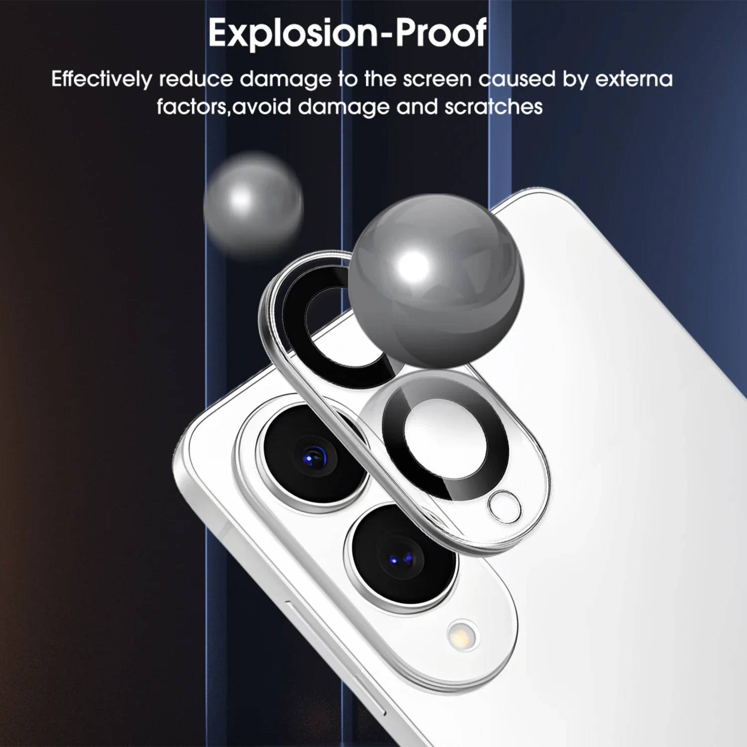 9H Tempered Glass Camera Protectors - HD Clear Lens Protective Films