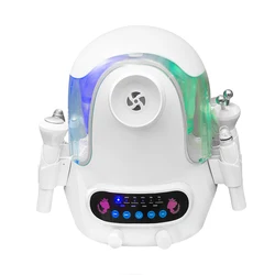 6 In 1 Electric Aromatherapy Ozone Facial Steamer Hydrodermabrasion Machine Spray Moisturize Ultrasonic Facial Beauty Equipment