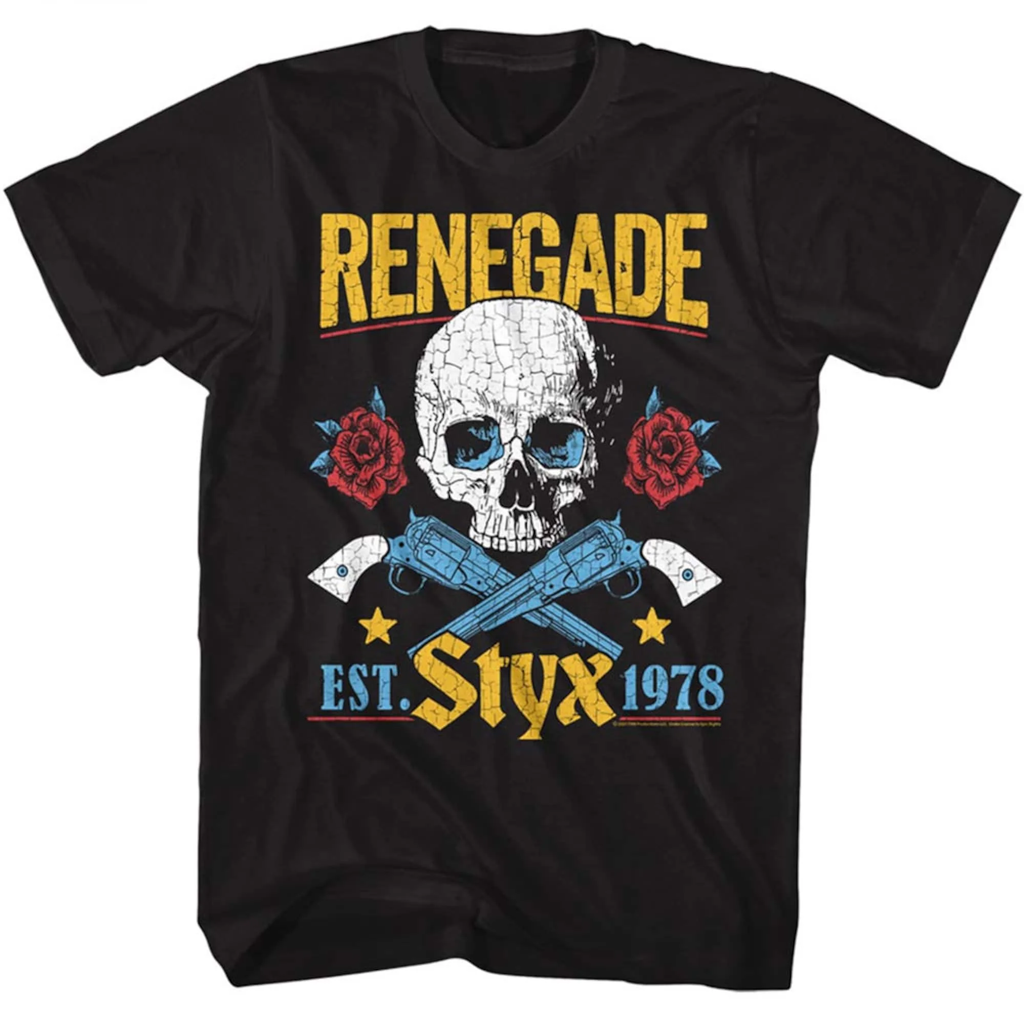 Styx Renegade Rock And Roll Shirt