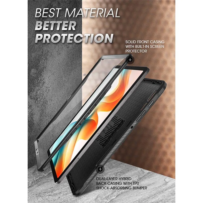 Rugged Case for Samsung Galaxy Tab S10 Plus and S9 Plus