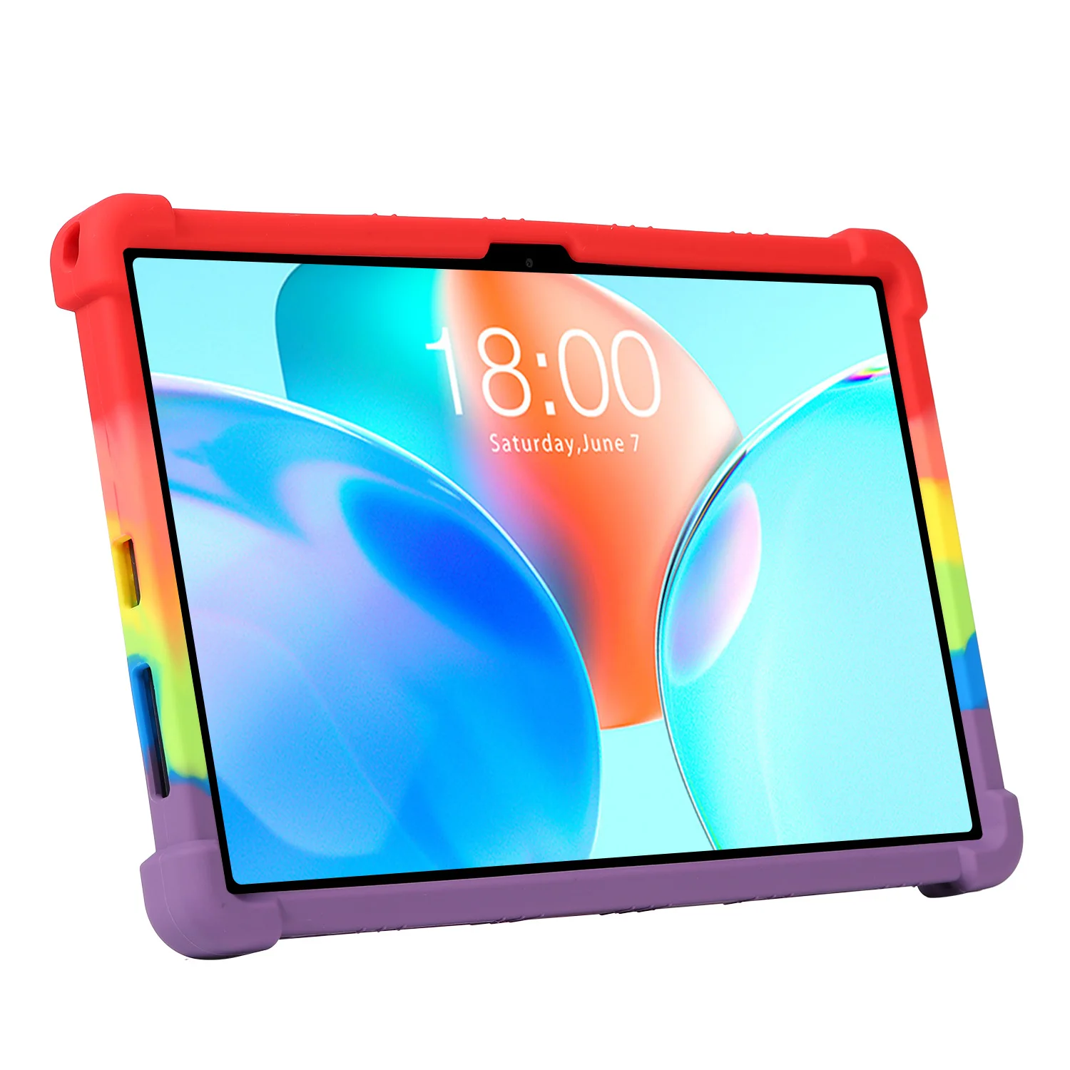 Multi-Angle Shockproof Silicone Stand Case, Adjustable Protective Shell