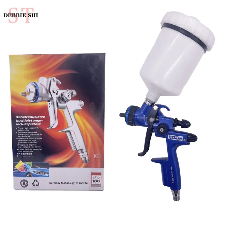 

High Atomization Spray Gun DEBBIE SHI Spray Gun 1800G Painting Gun 1.3MM Nozzle Paint Gun Oily Based Air Spray Gun Airbrush