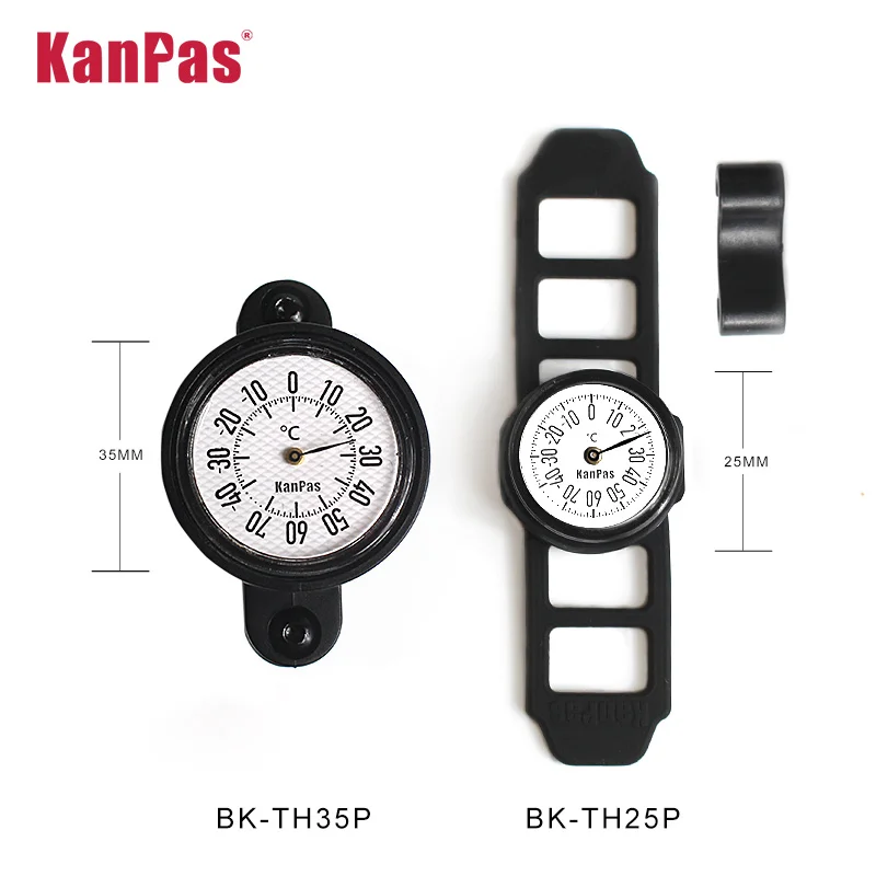 Kanpas Thermometer For Bicycle, Motorcycle,electric Motorcycle/ Temperature Meter For Handlebar