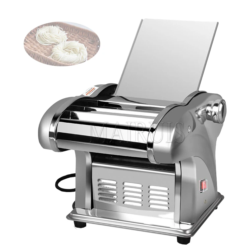 

220V/ 110V Electric Full Automatic Noodle Maker Machine Multifunction Pasta Maker Dough Roller Dumpling Machine Various Shapes