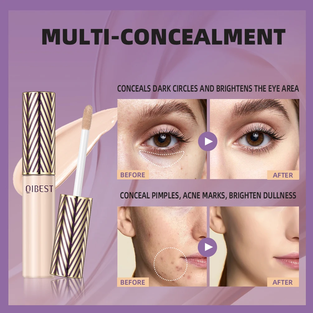 7ml Face Concealer Liquid Foundation Face Makeup Primer Cosmetic Anti Dark Circles Makeup Modify Corrector maquillaje sponge head concealer liquid concealer waterproof concealer makeup concealer face concealer pen face concealer concealer foundation cream concealer palette