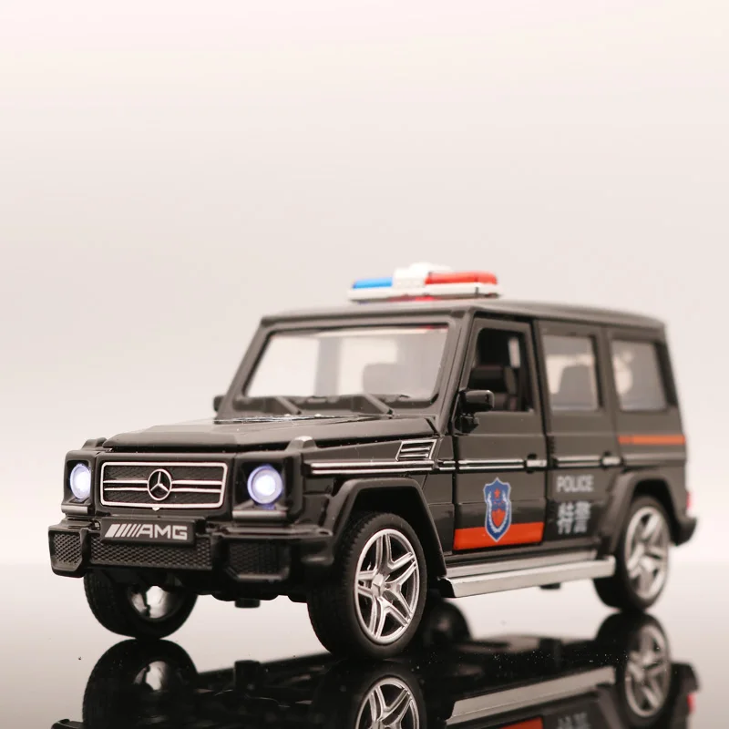 

1/32 Scale Benz G65 Car Diecast Alloy Pull Back Car Collectable Toy Gifts for Children