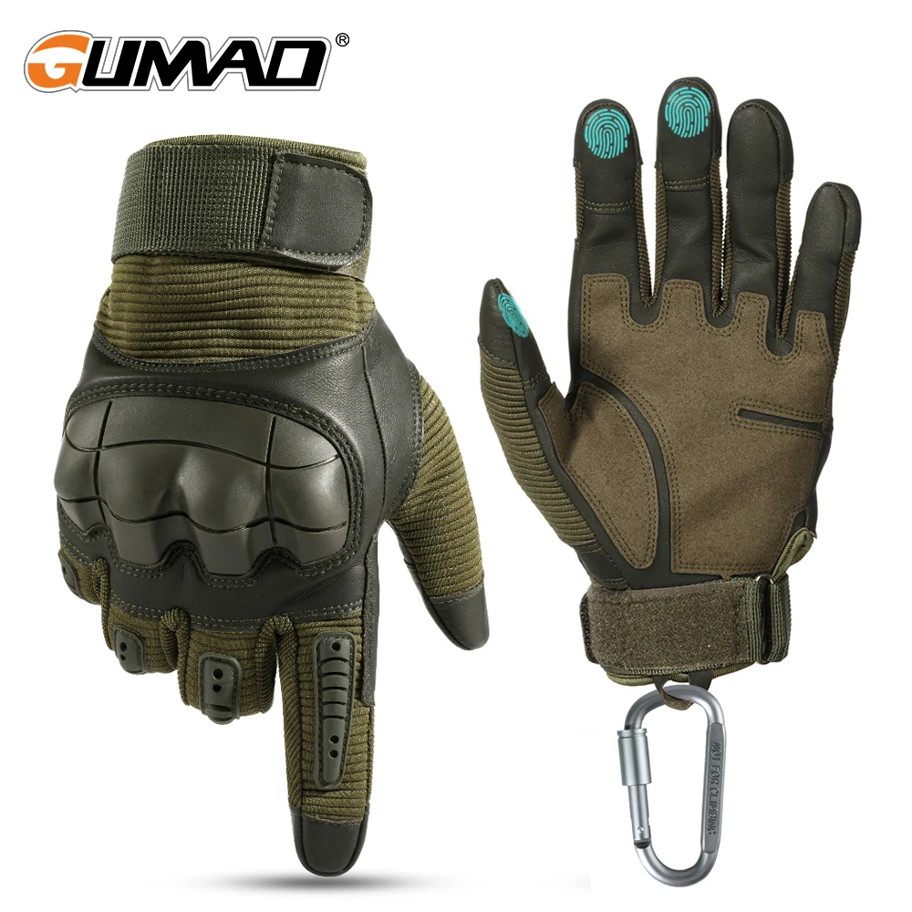 Full Finger Acu Army Combat Gloves Tactical Shooting Gloves