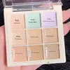 9-Color Flawless Concealer Palette - Waterproof, Sweatproof, Full Coverage - Corrects Spots, Acne, Dark Circles, Tear Grooves - 2