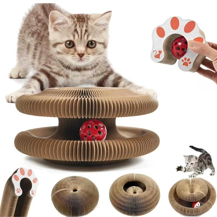 Foldable Organ Cat Scratching Board 1