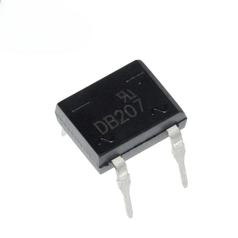 diode bridge retifica DB207 DIP-4 DB207S DIP4 2A 1000V power diode rectifier 1000v electronic components 20pcs