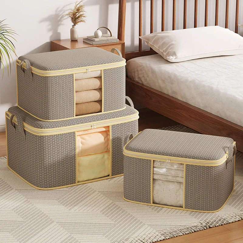 Foldable Dustproof Organizer Storage Bag for Quilts
