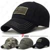 New Fashion Classic Unisex American Flag Embroidered Pattern Cotton Adjustable Baseball Cap 1