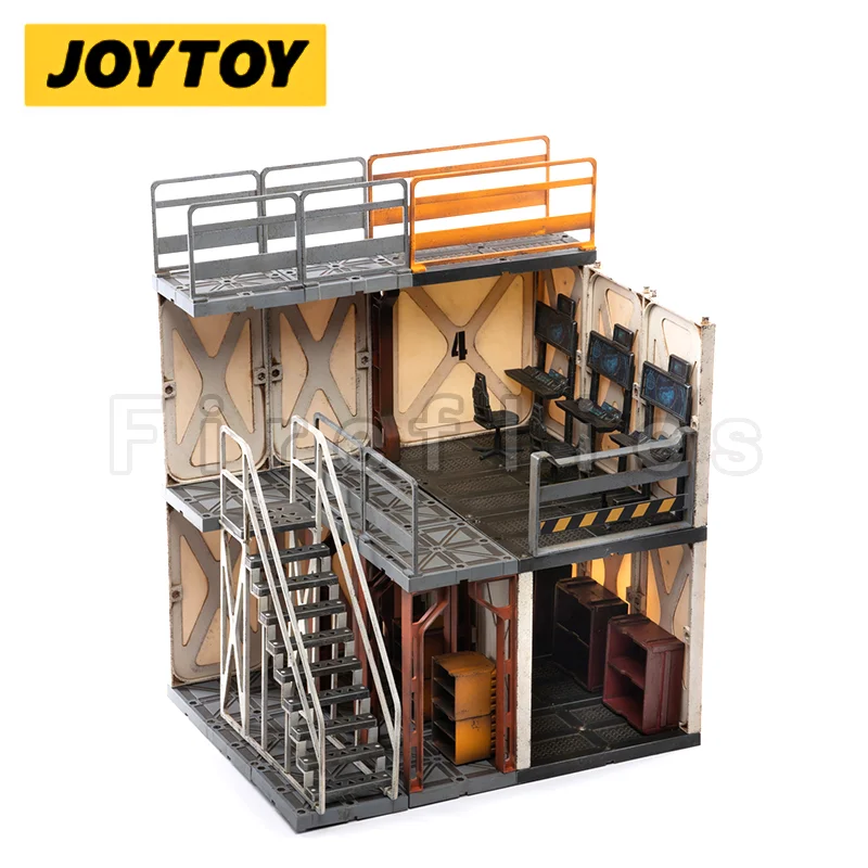1/18 Joytoy Diorama Area Di Monitoraggio Mecha Depot Collezione Anime Modello Giocattolo Spedizione Gratuita