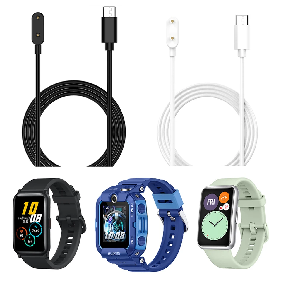 Smartwatch Charging Cable USB Type C and USB A