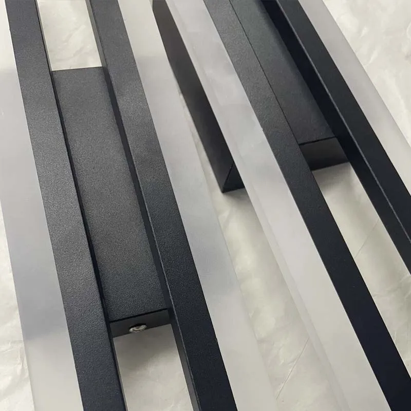 Led Wall Lamp Strip Light length 50cm 90-260V Bedroom Bedside Living Room Background Decoration Hotel Engineering led light,led wall lamp,wall light
