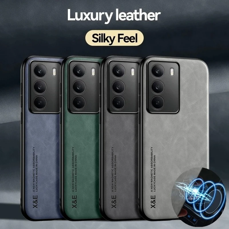 Shockproof Magnetic Case - Skin Feeling Protective Cover and Back Shell