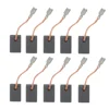 10* Carbon Brush 10pcs 5x10x17mm Carbon Equipment Fine Workmanship For GWS14-150 Metal Workshop Hot New Portable 5