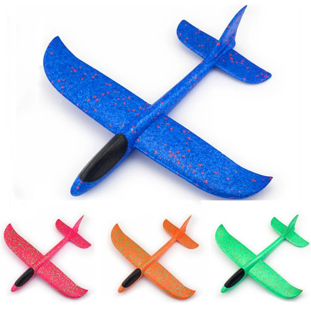 50cm Big Foam Plane Glider Hand Throw Airplane Light Inertial EPP