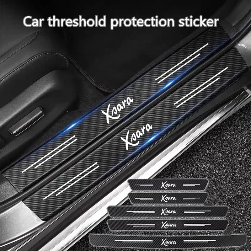 

Carbon Fiber Car Sticker Car Door Trunk Protective Strip Decal For Citroen Xsara Picasso 2000-2005 2006 2007 2008 2009 2010