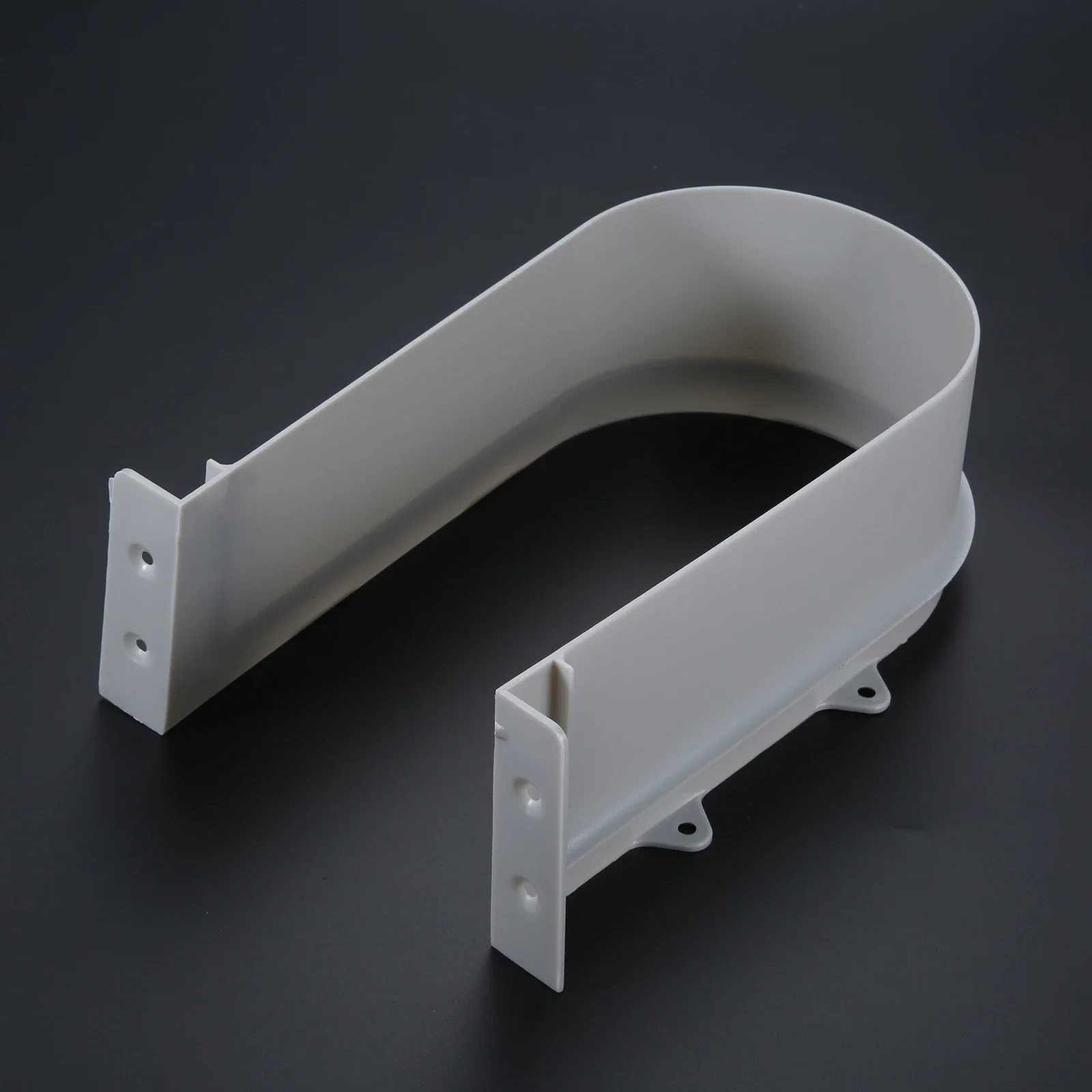 Bathroom Hardware Set Bathroom Hardware Accessories Plumbing Tool Plastic U Shape Sink Drawer Slot Cabinet Recessed Under Sink Drainage Grommet Waterproof Baffle Cutout Cover Bath Kitchen Parts