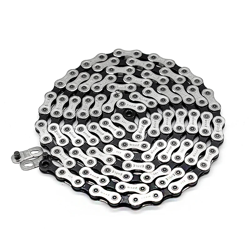 Bicycle Chains Bicycle Chain SRAM GX Eagle 12 Speed MTB Road Bike Chain 126L Bicycle Chain Silver Power Lock Link NX Eagle 12V Original Bicycle Parts