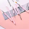 Dual-ended Nail Brush French Stripe Brushes Manicure Liner Brush 3D Tips Ultra-thin Line Drawing Pen UV Gel Painting Brushes 1