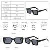 Fashion Square Small Frame Women's Sunglasses retro Style casual Ins Casual Summer Vacation Beach Decorative Glasses 6