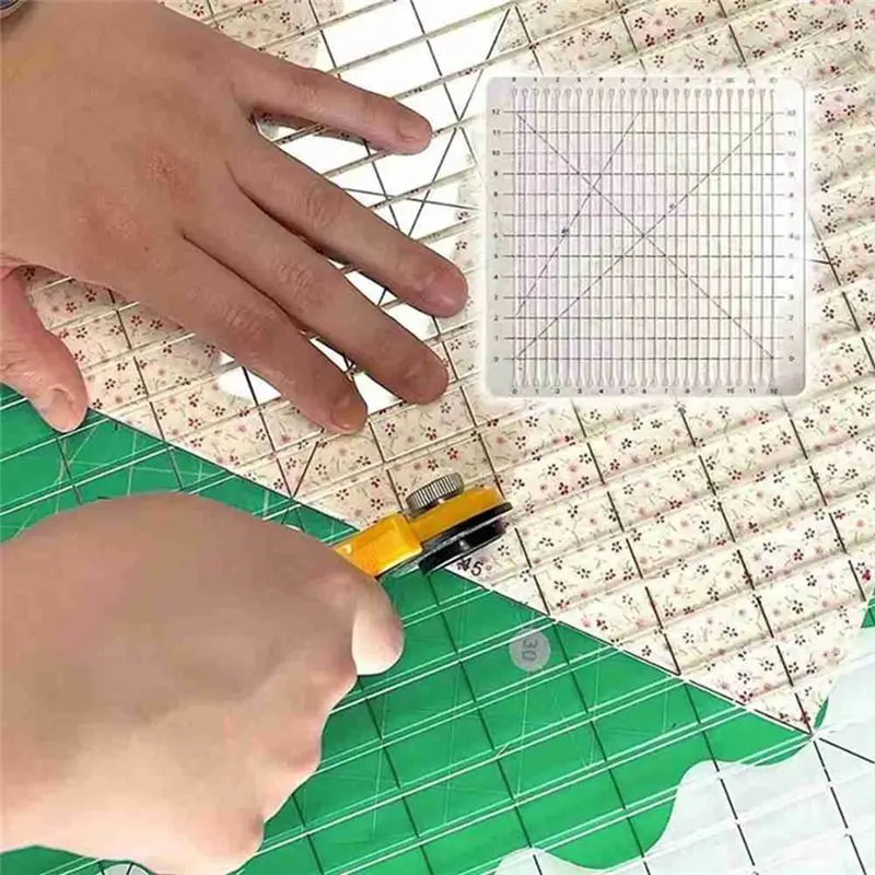 슈페리어 AA63 재봉 용품 재봉자용 자 DIY 공예 티셔츠 자 패치워크 5-in-1 퀼트 커팅 자