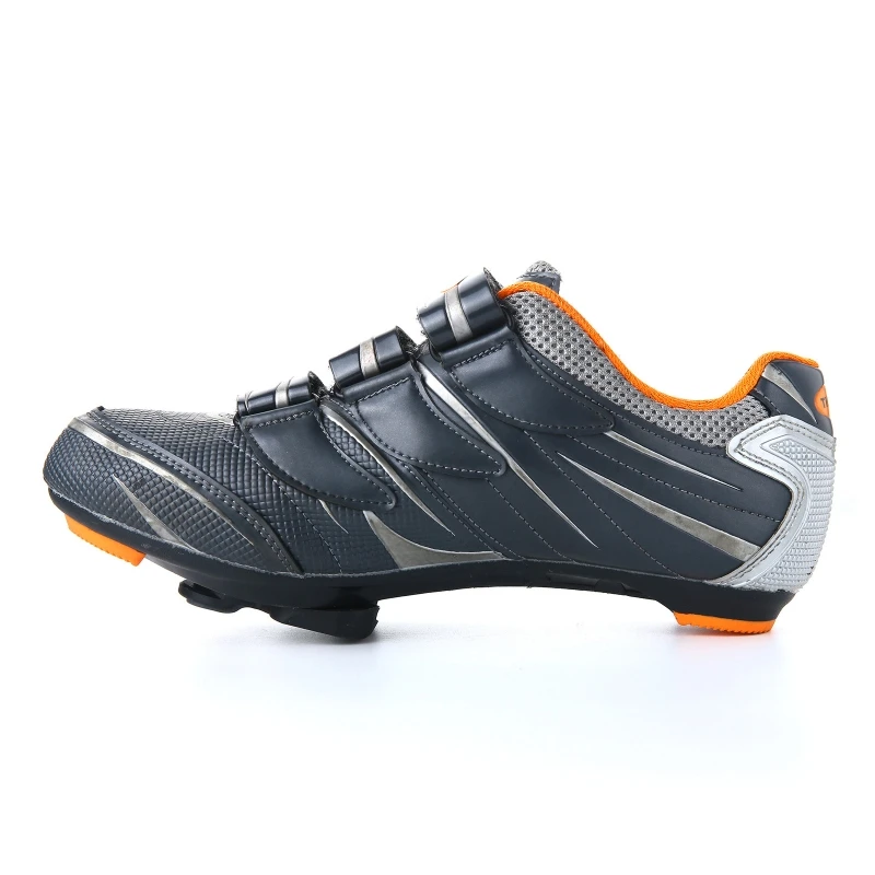 

Black Bike Cleats with Plates for Indoor & Outdoor Road Cycling Shoes D5QD