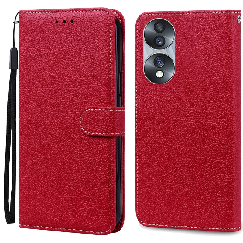 Leather Wallet Flip Case - Elegant Full Cover Coque  Etui