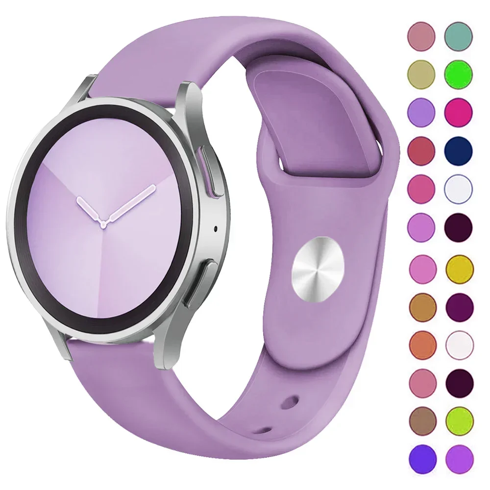 Silicone Sport Strap - Versatile 20mm/22mm Wristband