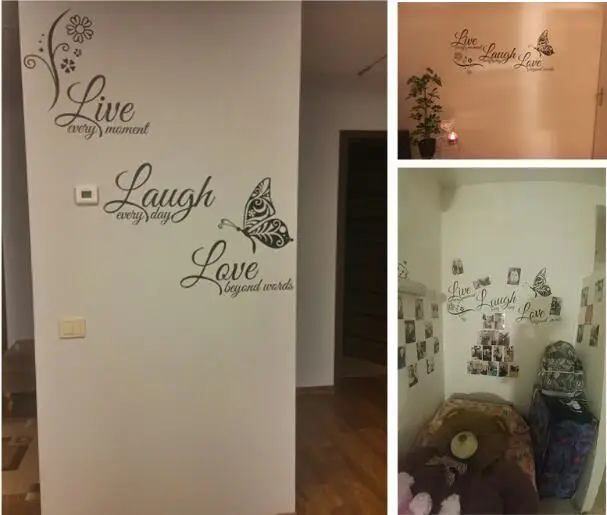 Live Laugh Love Wall Decals 4