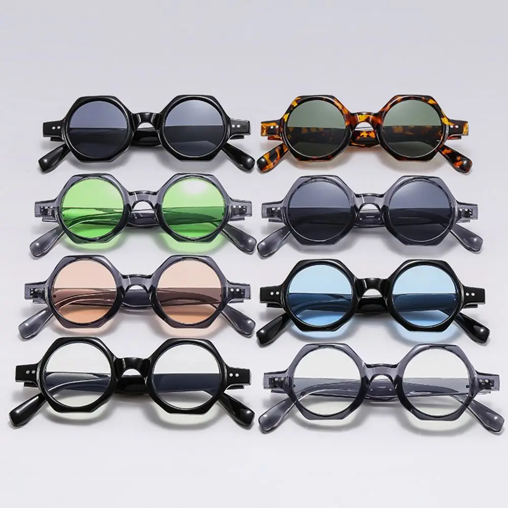 

Fashion Polygon Square Sunglasses Women Candy Color Round Lenses Eyewear Shades UV400 Men's Sun Glasses Driving Eyeglasses