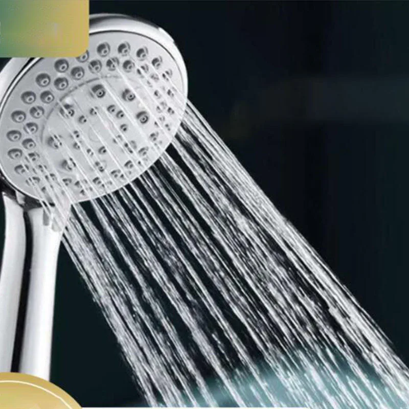 10cm big Handheld Shower Head Water Sprinkle Bathroom Shower Accessories Multi-functions 4-speed ABS Universal Interface 2