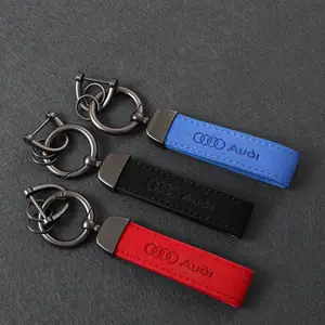 Alcantara Auto Keychain Für Männer Schlüssel Gurt Schlüsselring Für Audi A1  A2 A3 A4 A5 A6 A7 A8 Q2 Q3 q5 Q7 Q8 R8 S3 S7 S8 SQ5 TT Zubehör - AliExpress