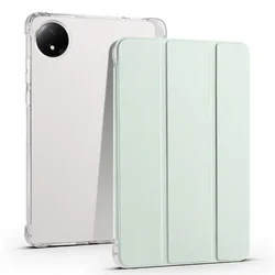 Versatile Tablet Case with Pencil Holder and Stand for Redmi Pad SE 8.7inch (Light green)