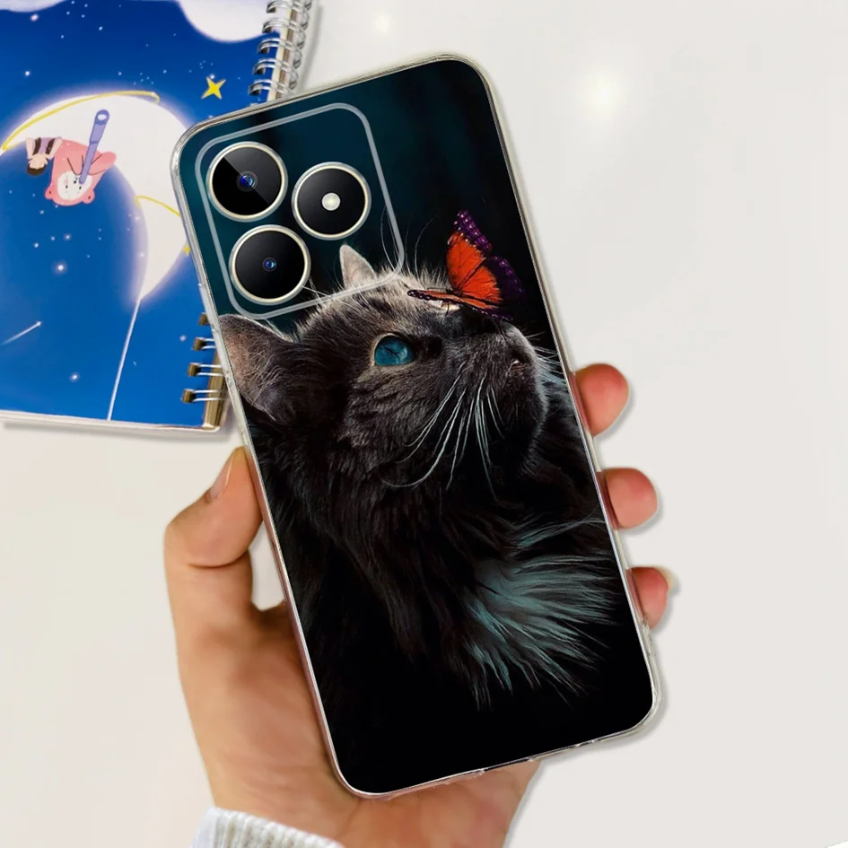 Cute Cartoon Soft Silicone Bumper Phone Case - Fun Protective Back Cover