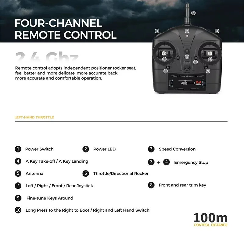 Wltoys K170 RCヘリコプター UH-60L 4チャンネル ラジコン ブラシレス