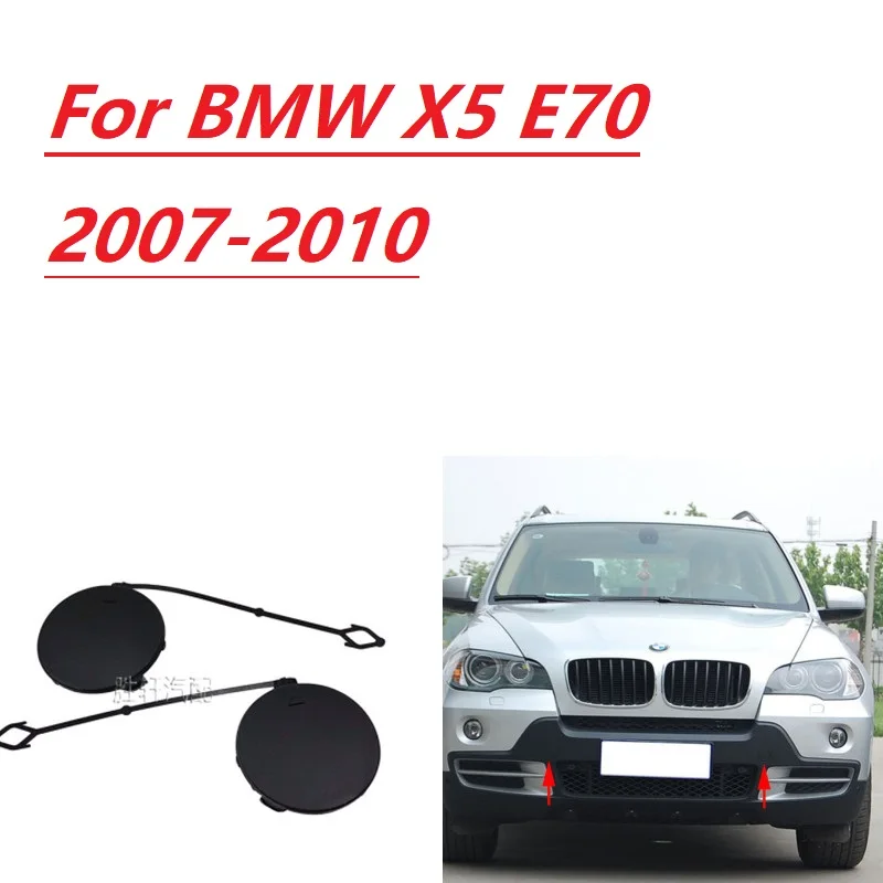 

Car front bumper trailer cover For BMW X5 E70 2007-2010