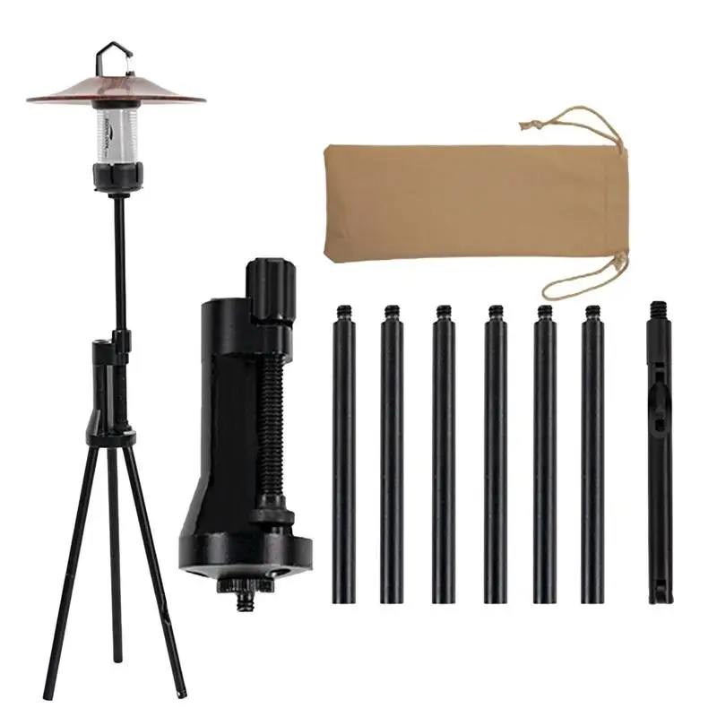 

Camping Lantern Stand Folding Lantern Stand Portable Light Stand Folding Lantern Hanger For Outdoor Camping Hiking Fishing