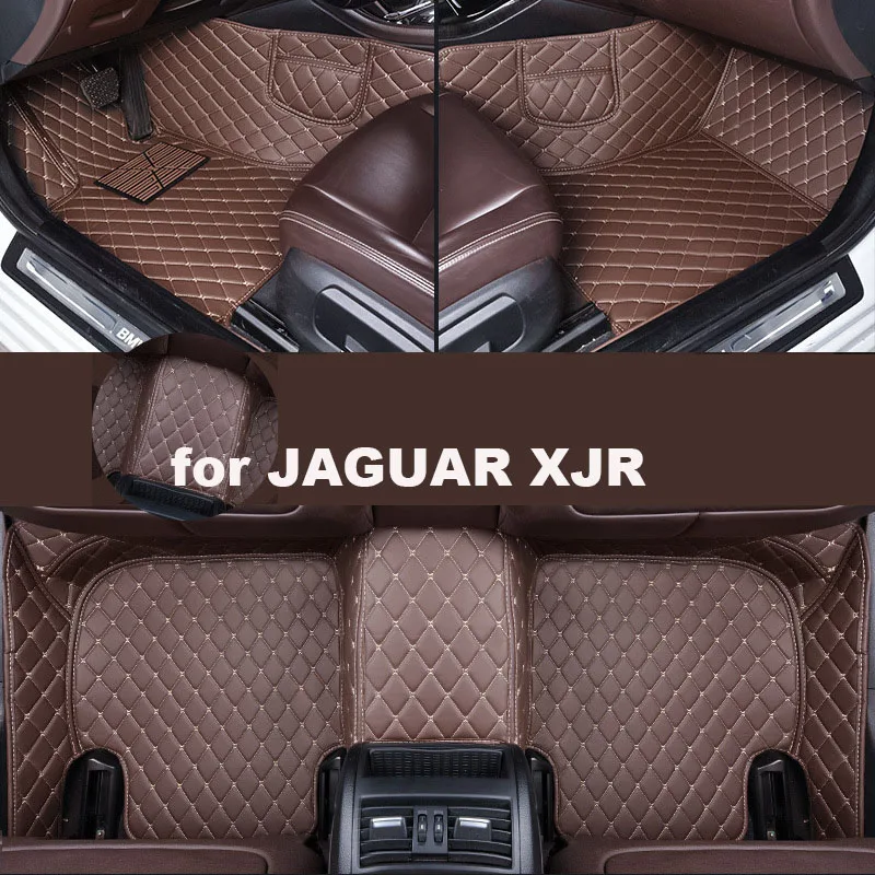 

Autohome Car Floor Mats For JAGUAR XJR 1993-2003 Year Upgraded Version Foot Coche Accessories Carpetscustomized