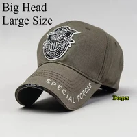 Large Size Male Cap Outdoors Sports Dad Hat Curved Big Head Man Plus Size Baseball Caps 56-60cm 60-65cm Trucker Cap 1