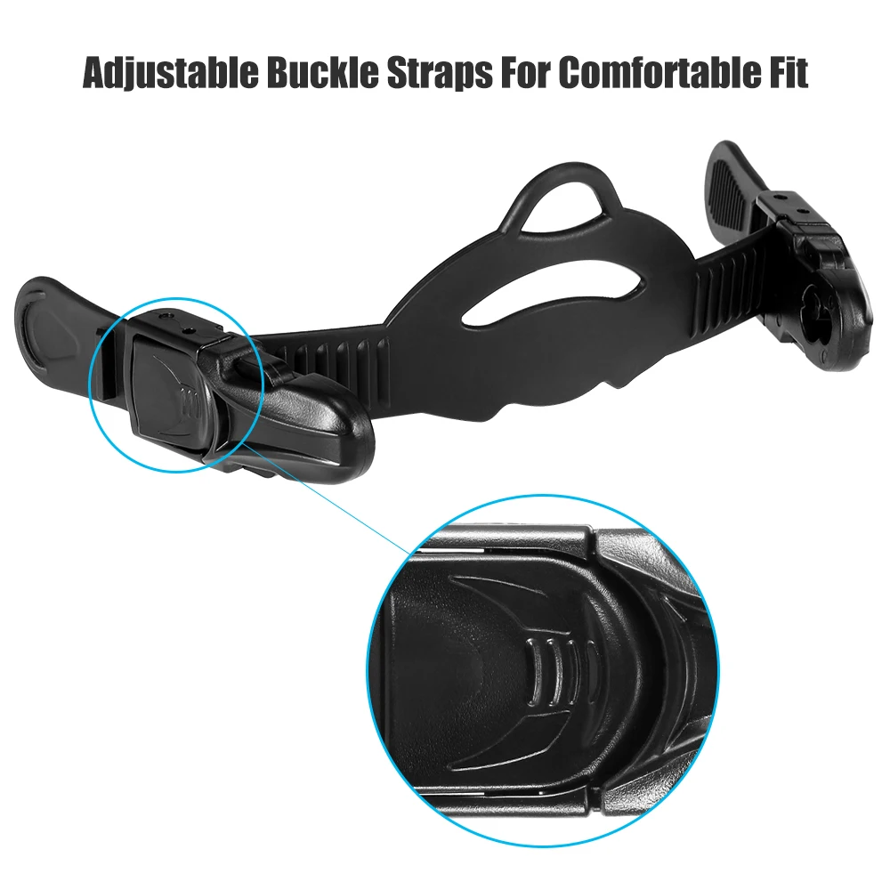 Fins Strap Universal Adjustable Fins Replacement Buckle Strap For Diving Swimming Underwater Snorkeling Flipper Buckle Strap