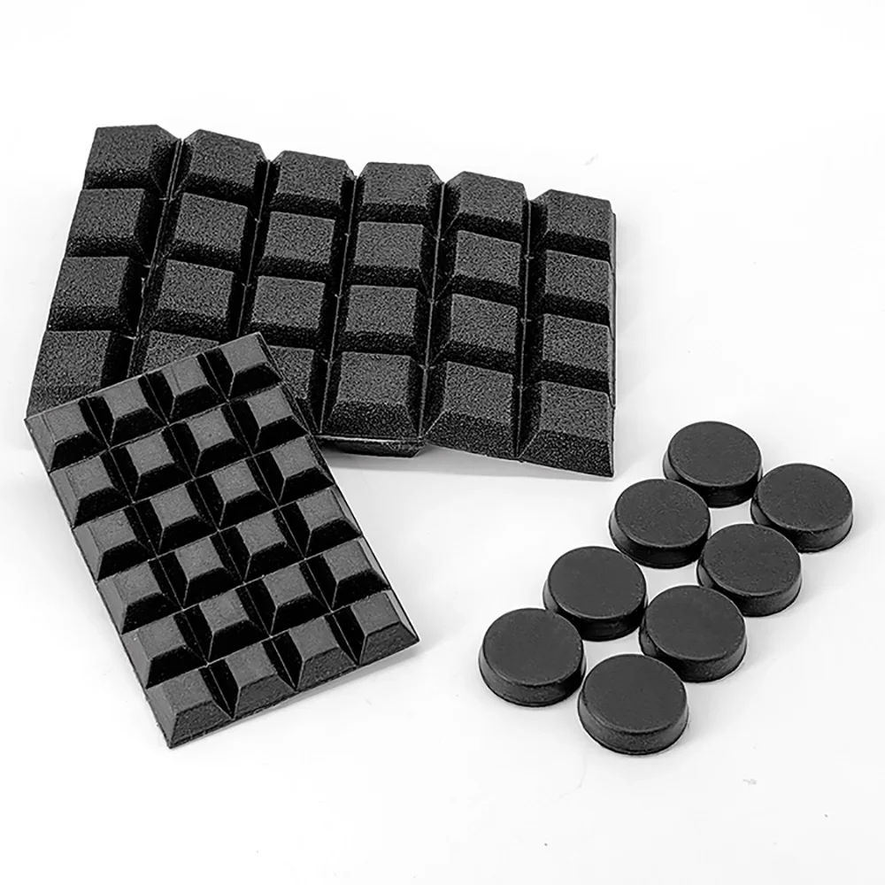 

10/20pcs Furniture Self-Adhesive Non-Slip Silicone Rubber Feet Pad 3M Chair Table Leg Pad Floor Protector Damper DIY Accessories
