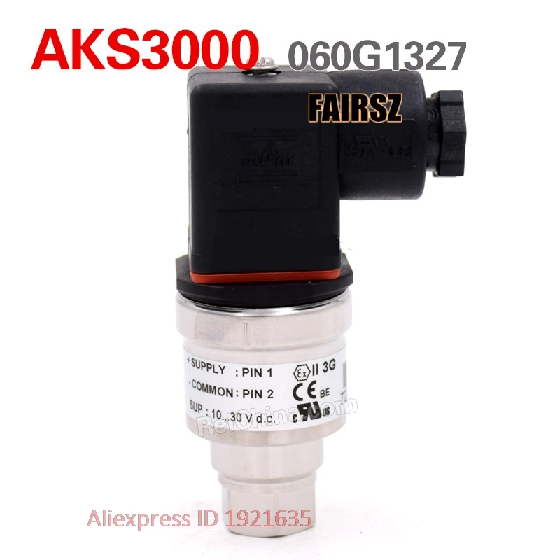 Original DAN.FOSS Pressure Transmitter AKS 3000 060G1327 0-30BAR FAIRSZ STORE