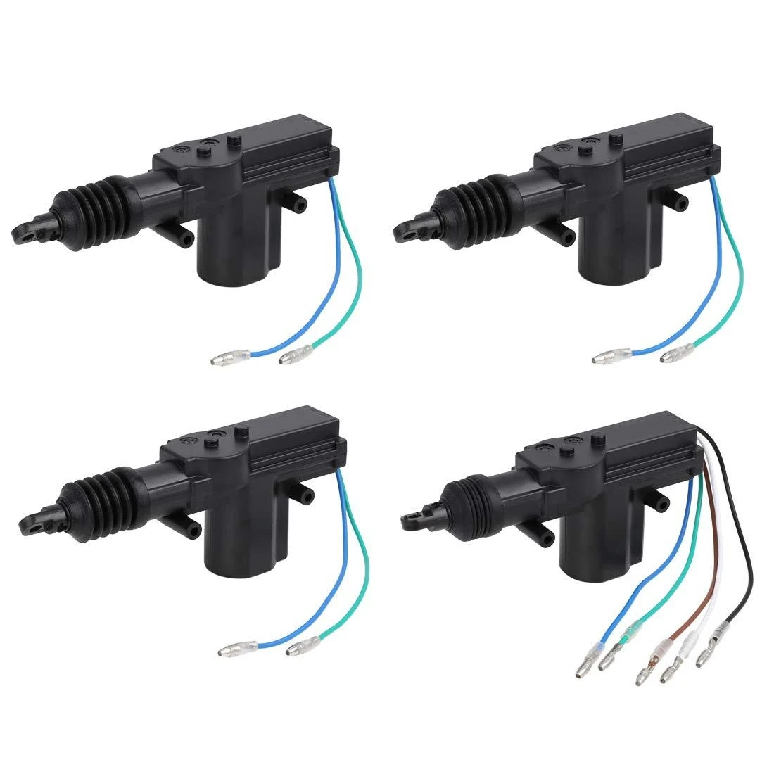 Universal 4 Doors Central Lock Locking Remote Control System Car Keyless Entry System Kit with Actuator for 12V Vehicles car door lock kit car remote central kit car remote door lock kit