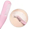 1 Pc Eyelash Comb Tweezers Stainless Steel Anti-Static Non-Magnetic Professional Volume 3D Lashes Extension Tweezers Tools 2